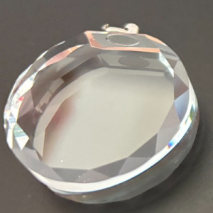 Alternative view of 3D Gegraveerde Kristallen Sleutelhanger – Jouw Moment Voor Altijd Vastgelegd