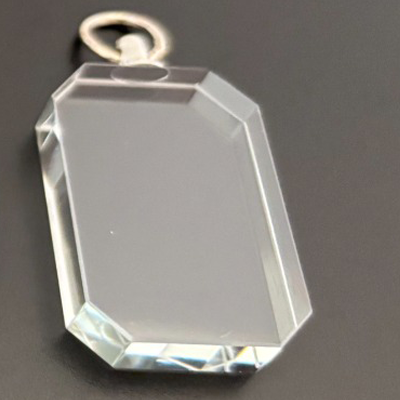 Gepersonaliseerde Kristallen Hanger met Foto – 2D Lasergravure - Afbeelding 6